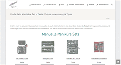 Desktop Screenshot of manikuere-set.net