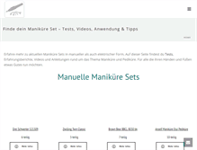 Tablet Screenshot of manikuere-set.net